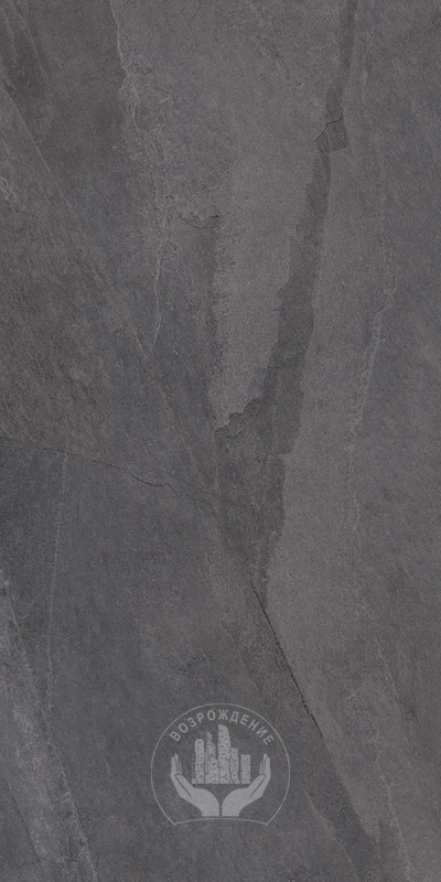 Керамогранит Lunar Dark Grey 120х60х0.9  PT12Е7072 120x60 Матовая Карвинг Серый