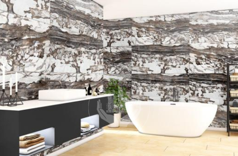 Ступень керамогранит Onyx Sigma 160x30, бежевая, глянцевая  160x30 Глянцевый Бежевый