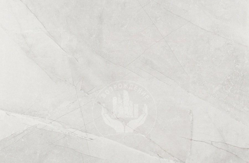 Ступень керамогранит Azul White 120x30, белая, глянцевая  120x30 Глянцевый Белый
