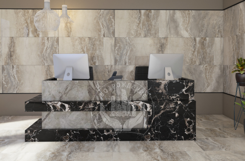 Керамогранит Exotic White 120x60, белый, матовый OC0000040 120x60 Матовый Белый