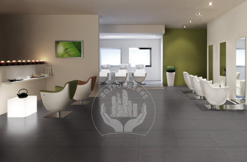 Ступень керамогранит Loft 120x30, серая, неполированная  120x30 Неполированный Серый