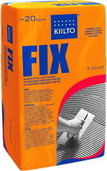 Усиленный цементный клей для плитки Kiilto Fix    