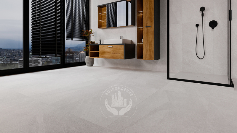 Керамогранит Lunar Grey 120х60х0.9  PT12Е7073 120x60 Матовая Карвинг Серый