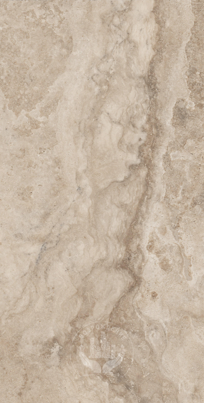 Керамогранит Travertino Classic 160х80, коричневый, глянцевый OC0000022 160x80 Глянцевый High Glossy Коричневый