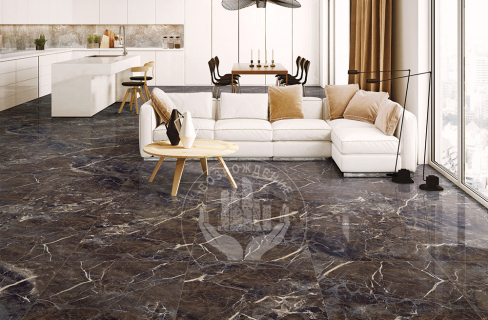 Ступень керамогранит Superb Satuario Grande 120x30, белая, глянцевая  120x30 Глянцевый Белый