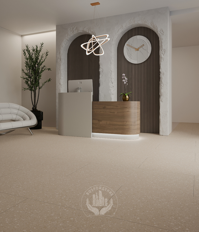 Керамогранит Classico beige 120х60х0.9 PT12J9008 120x60 Матовая Карвинг Бежевый