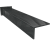 Ступень керамогранит Про Стоун 120x30, черная,  матовая  120x30 Матовый Черный