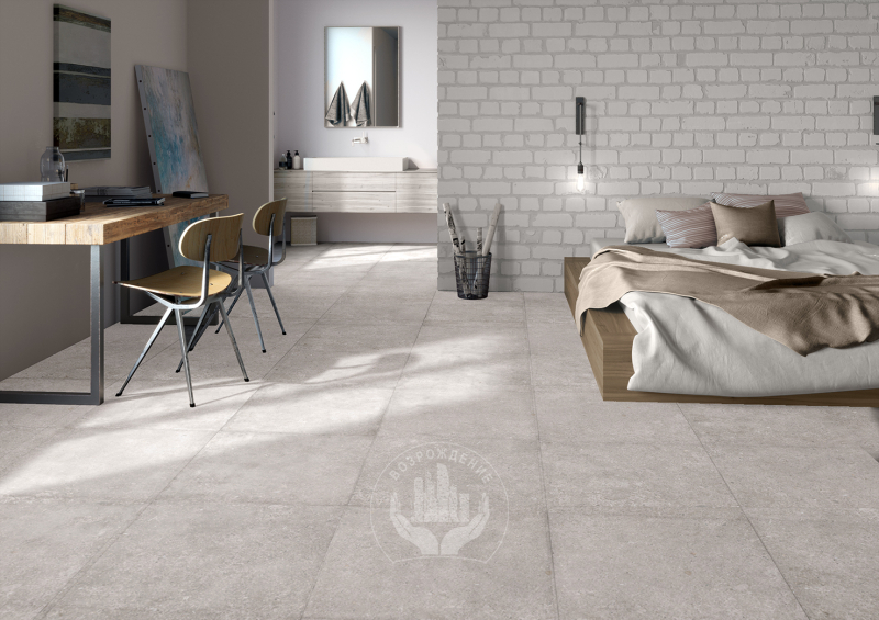 Прожетто Е / Progetto Е, серый, глазурованный NR0028 60x60 Глазурованный Серый
