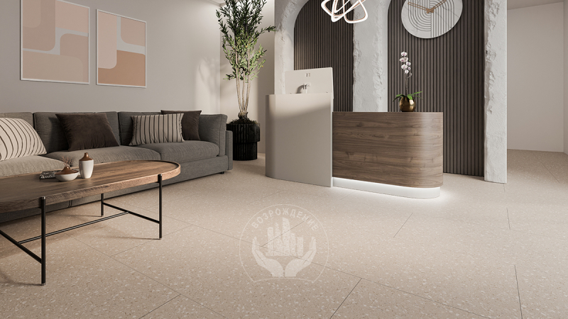 Керамогранит Classico beige 120х60х0.9 PT12J9008 120x60 Матовая Карвинг Бежевый