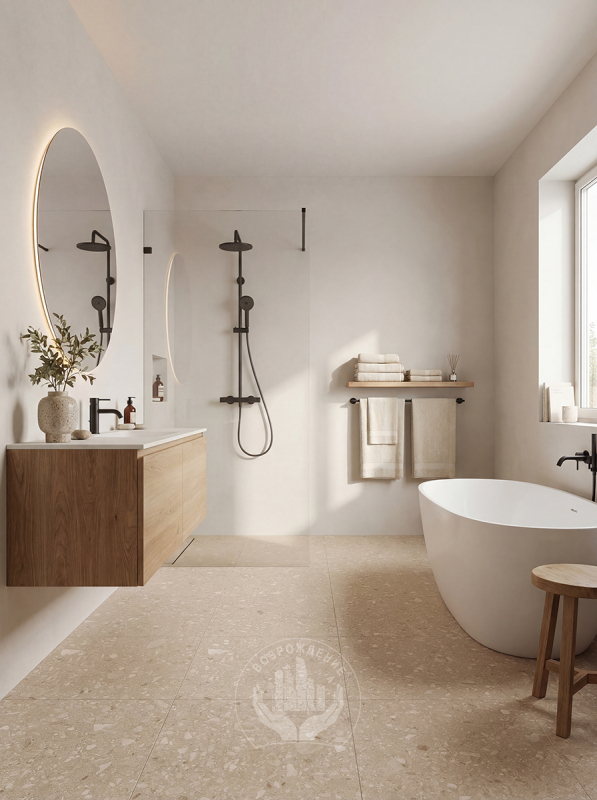 Керамогранит Terrazzo Gold 120х60х0.9  PT12J9006 120x60 Матовая Карвинг Бежевый