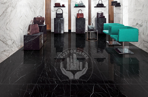 Керамогранит Dazzle Cosmos Grande 120х60, черный, матовый OC0000016 120x60 Матовый Черный