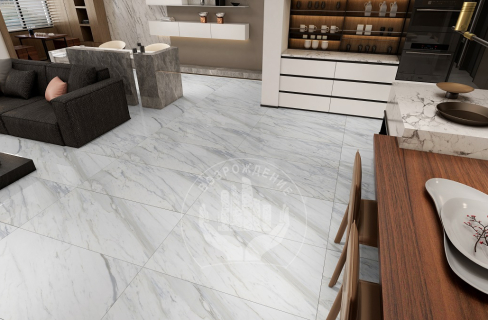 Керамогранит Exotic White 120x60, белый, матовый OC0000040 120x60 Матовый Белый