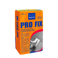 Высокопрочный цементный клей для плитки Kiilto Pro Fix    