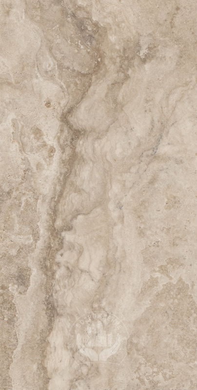 Керамогранит Travertino Classic 160х80, коричневый, глянцевый OC0000022 160x80 Глянцевый High Glossy Коричневый