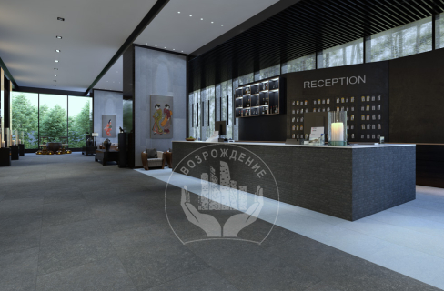 Керамогранит BlueStone BS01 120х60, серый, неполированный BS01 120x60 Неполированный Ректифицированный Структурированный Серый