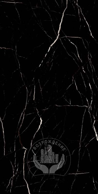 Керамогранит Blend Black 120x60, черный, глянцевый OC0000058 120x60 Глянцевый High Glossy Черный