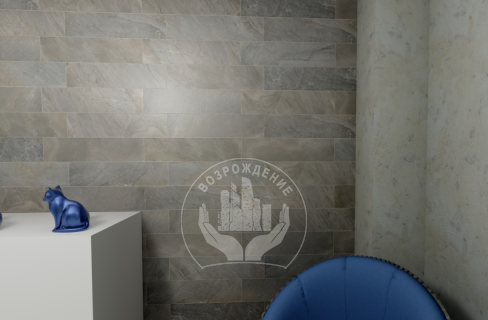 Ступень керамогранит Mixstone 120x30, серая, неполированная  120x30 Неполированный Серый