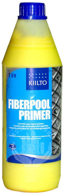 Грунт-концентрат под гидроизоляцию (1:1)  Kiilto Fiberpool Primer 1л    