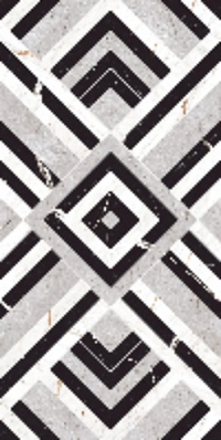 Керамогранит Nero Decor 120x60, серый, белый, черный, глянцевый OC0000053 120x60 Глянцевый High Glossy Серый Белый Черный